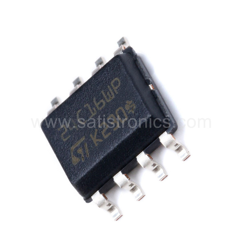 ST Chip M24C16-WMN6TP SOIC-8 12C EEPROM Memory | Satistronics